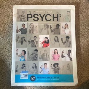 Intro to Psych book